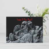 ハロウィーンゴーストロックス招待状 招待状 (スタンド正面)