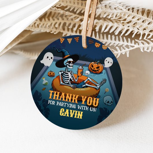 ハロウィーンサマウィーンプール誕生日ラウンド フェイバータグ