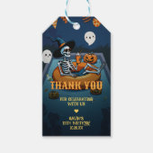 ハロウィーンサマーウィーンプール誕生日メッセージカード ギフトタグ (正面)