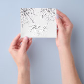 ハロウィーンサンキューカード |予算 チラシ (手)