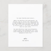 ハロウィーンサンキューカード |予算 チラシ (裏面)