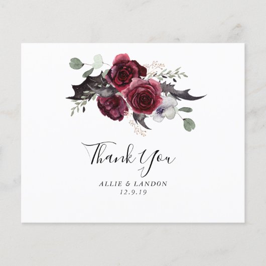 ハロウィーンサンキューカード |予算 チラシ (正面)