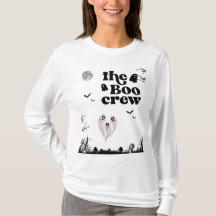 ハロウィーンザブクルー幽霊Tシャツ