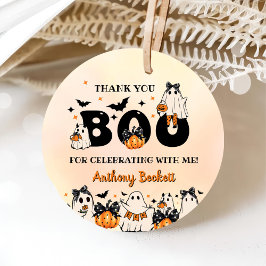 ハロウィーンザリトルブー1st誕生日パーティー フェイバータグ