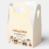 ハロウィーンザリトルブー1st誕生日パーティー フェイバーボックス (オープン)