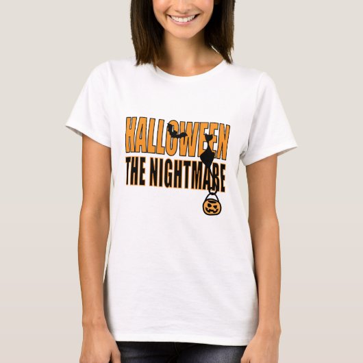 ハロウィーンザ悪夢 Tシャツ (正面)