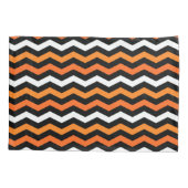 ハロウィーンシェブロン枕ケース 枕カバー (裏面)