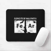 ハロウィーンシャツの要素（恐怖）定期的 マウスパッド (マウス)