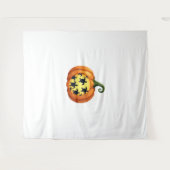 ハロウィーンシャツカボンプキンタートルシーハロウィンコスト タペストリー (正面(横))