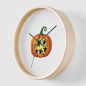 ハロウィーンシャツカボンプキンタートルシーハロウィンコスト 壁時計 (傾斜)