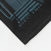 ハロウィーンシャドウキャットブランケット フリースブランケット (角)