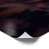 ハロウィーンシャム猫カボチャ怖い ポスター (コーナー)