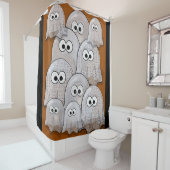 ハロウィーンシャワーカーテン シャワーカーテン (インサイチュ)