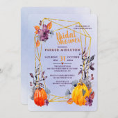 ハロウィーンシャワー招待状 招待状 (正面/裏面)