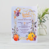 ハロウィーンシャワー招待状 招待状 (スタンド正面)