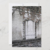 ハロウィーンシャンデリア |写真カスタムパーティー 招待状 (裏面)