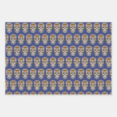 ハロウィーンシュガースカル ラッピングペーパーシート (正面3)