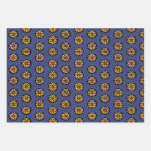 ハロウィーンシュガースカル ラッピングペーパーシート (正面2)