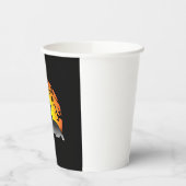 ハロウィーンシュナウザードッグ恋人Tシャツ 紙コップ (左)