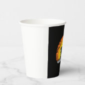 ハロウィーンシュナウザードッグ恋人Tシャツ 紙コップ (右)