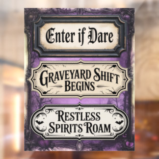 ハロウィーンシンボルや象徴 ウィンドウサイン