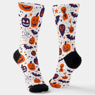 ハロウィーンシームレスパターン ソックス