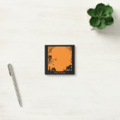 ハロウィーンシーンのカボチャとスパイダーウェブ ポストイット (オフィス)