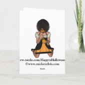 ハロウィーンシーンカード カード (裏面)