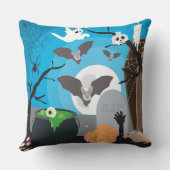 ハロウィーンシーン クッション (裏面)