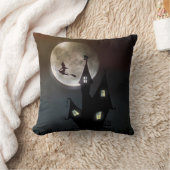 ハロウィーンシーン クッション (ブランケット)