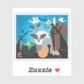 ハロウィーンシーン シール (シート)