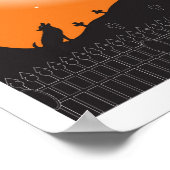 ハロウィーンシーン ポスター (角)