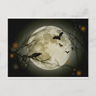 ハロウィーンシーン ポストカード