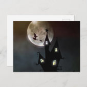 ハロウィーンシーン ポストカード (正面/裏面)