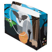 ハロウィーンシーン ラージペーパーバッグ (裏面アングル)