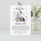 ハロウィーンジェンダーのリビールベビーは醸造されている サンキューカード (スタンド正面)