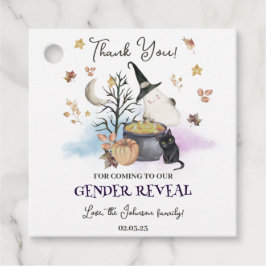 ハロウィーンジェンダーのリビールベビーは醸造されている フェイバータグ