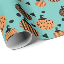 ハロウィーンジオメトリック紙吹雪カボチャ