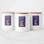 ハロウィーンジャッカロープトリックまたはトリートカスタム フードラベル (ボトル)