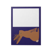 ハロウィーンジャッカロープトリックまたはトリート ノートパッド (回転)