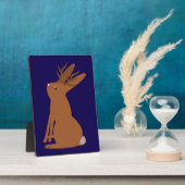 ハロウィーンジャッカロープトリックまたはトリート フォトプラーク (側面)