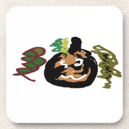 ハロウィーンジャックまたはランタンコーヒー コースター