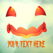 ハロウィーンジャックオランタンウィンドウデカール ウィンドウサイン (シート3)