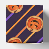 ハロウィーンジャック – O – ランタンネイビーストライプズ フェイバーボックス (上部)