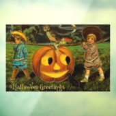 ハロウィーンジャック – o – ランタンハーベストナイトby子供 ウィンドウサイン (シート3)