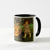 ハロウィーンジャック – o – ランタンハーベストナイトby子供 マグカップ (正面右)