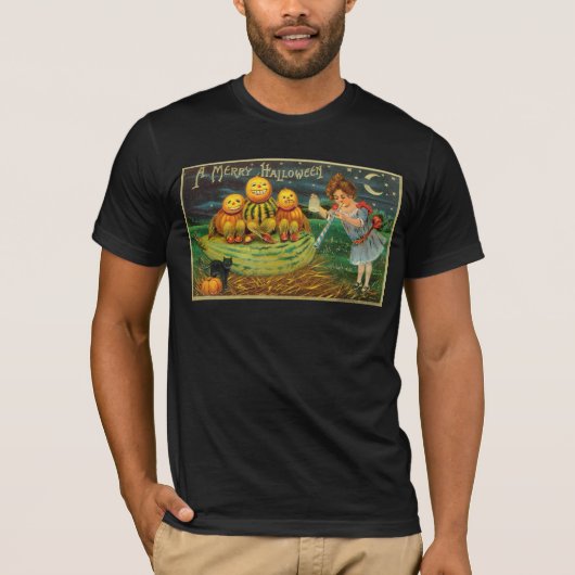 ハロウィーンジャック – o – ランタンハーベストナイトby子供 tシャツ (正面)