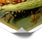 ハロウィーンジャック – o – ランタンパンプキントリオ ポスター (角)