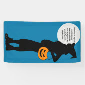 ハロウィーンジャック – O – ランタンボーイ赤ちゃんシャワー 横断幕 (横)