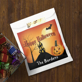 ハロウィーンジャックO'ランタンとハ幽霊のよく出るウス フェイバーバッグ